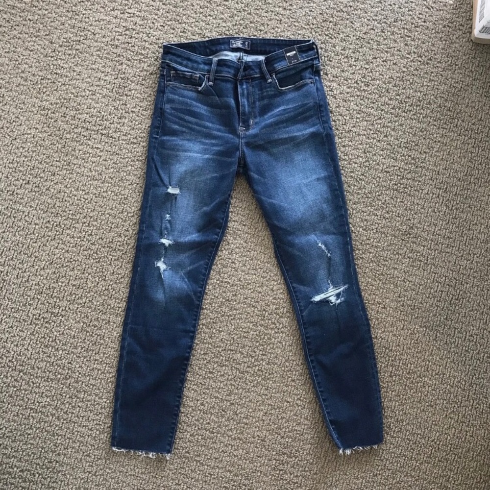 A&f Harper Ankle Jeans